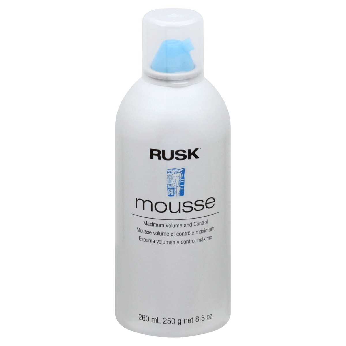 slide 3 of 3, Rusk Hair Mousse, 9.2 oz