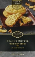 slide 1 of 1, Private Selection Peanut Butter Thin & Crispy Cookies, 7 oz