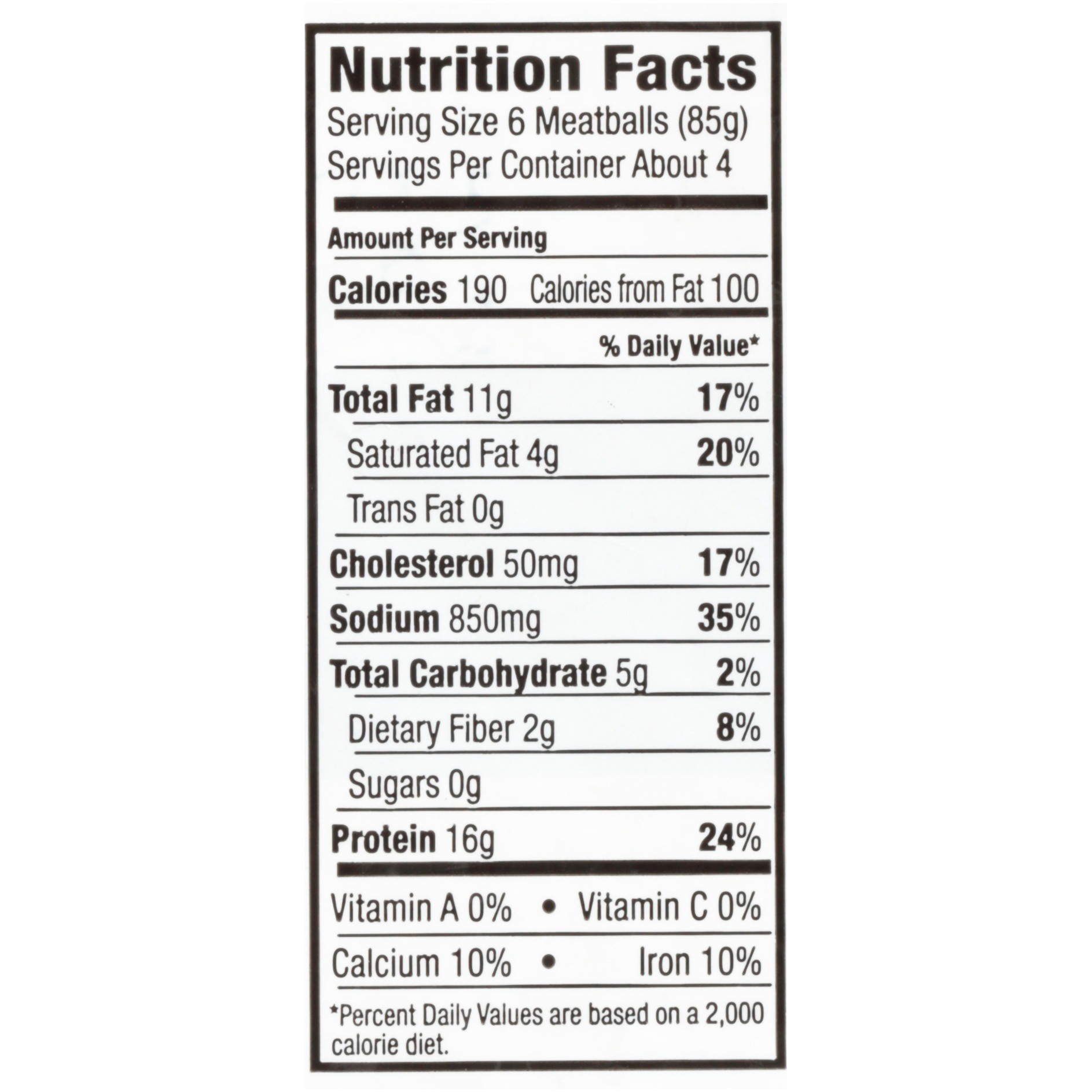 slide 6 of 6, Armour Turkey Meatballs, 12 oz