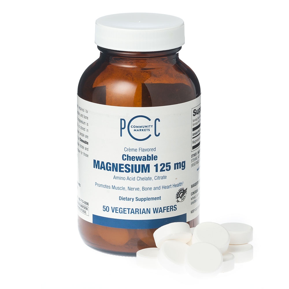 slide 1 of 1, PCC Chewable Magnesium (Tablets), 50 ct