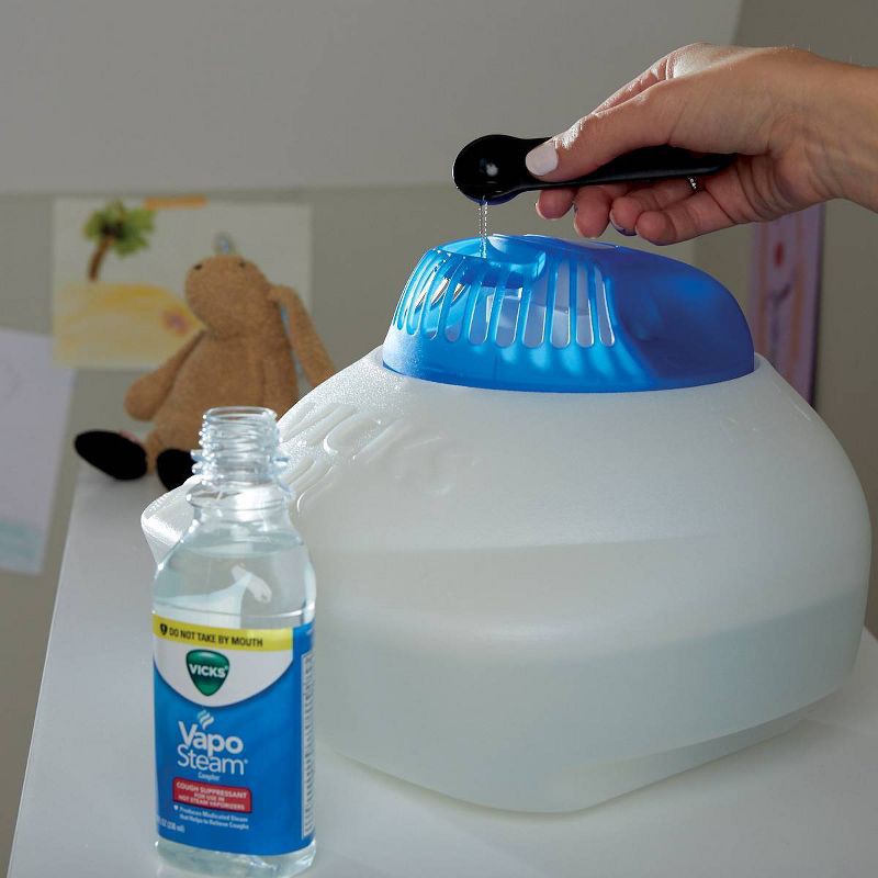 slide 4 of 7, Vicks Warm Steam Vaporizer Humidifier with Night Light - 1.5gal, 1.5 gal