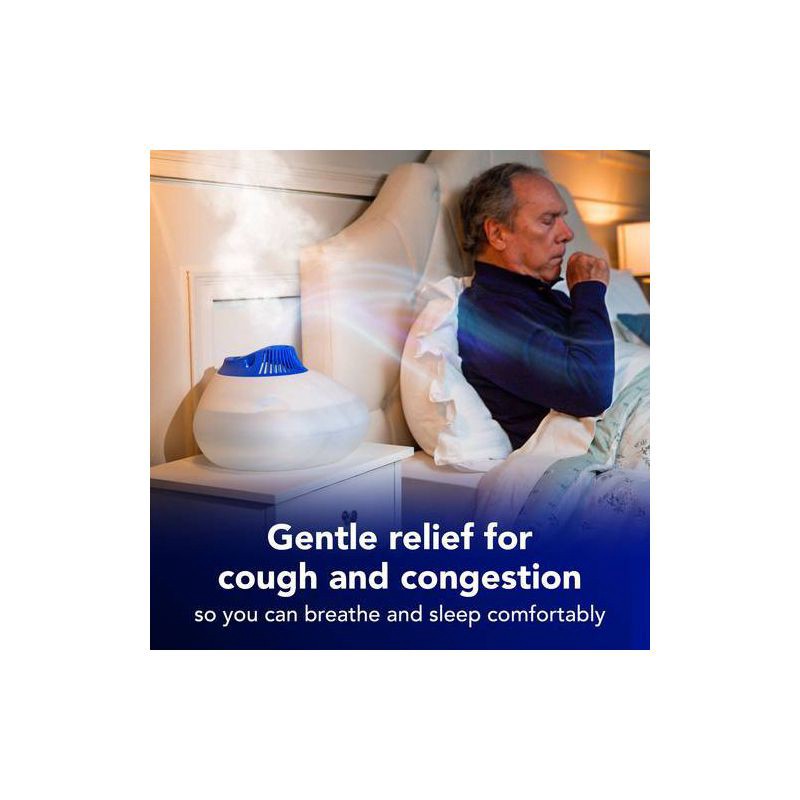 slide 5 of 12, Vicks Warm Steam Vaporizer Humidifier with Night Light - 1.5gal, 1.5 gal