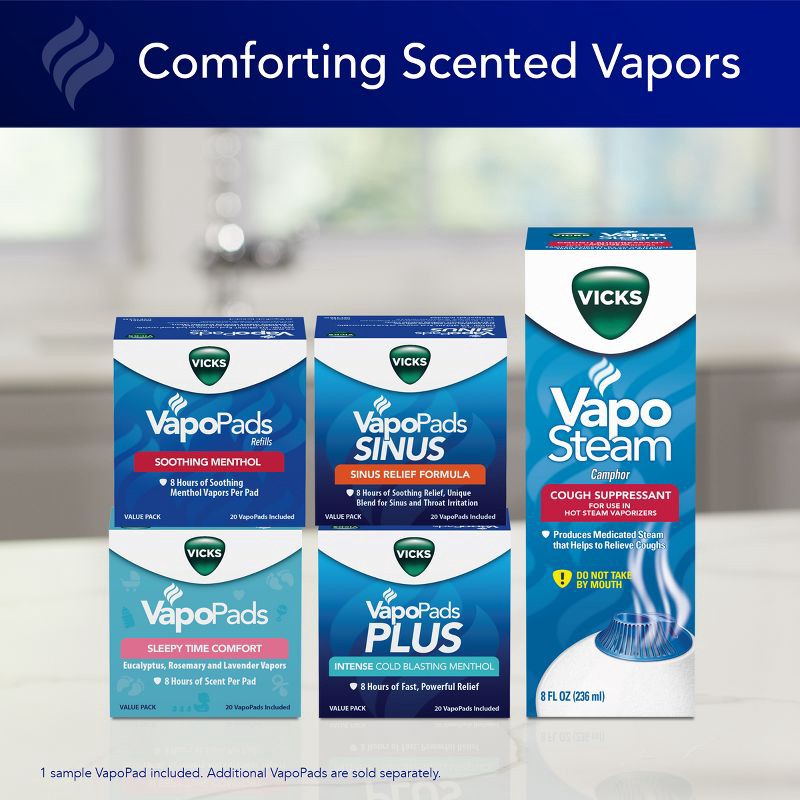 slide 7 of 12, Vicks Warm Steam Vaporizer Humidifier with Night Light - 1.5gal, 1.5 gal