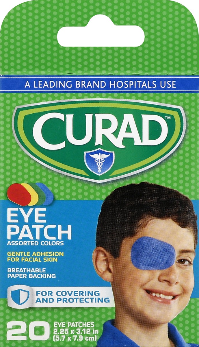 slide 4 of 4, Curad Eye Patch 20 ea, 20 ct