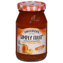 Smuckers Simply Fruit Spreadable Fruit Apricot - 10 Oz