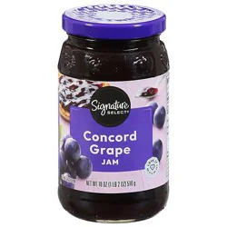 Signature Select Jam Concord Grape - 18 Oz