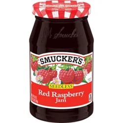 Smuckers Jam Red Raspberry Seedless - 18 Oz
