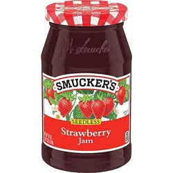 Smuckers Jam Strawberry Seedless - 18 Oz