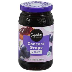 Signature Select Jelly Concord Grape - 18 Oz