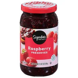 Signature Select Red Raspberry Preserves - 18 Oz