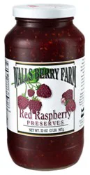 Walls Berry Farm Jam Red Raspberry - 32 Oz