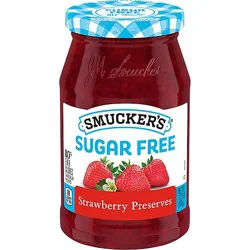 Smuckers Preserves Sugar Free Strawberry - 12.75 Oz