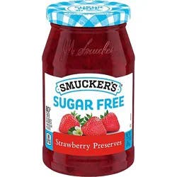 Smuckers Preserves Sugar Free Strawberry - 12.75 Oz