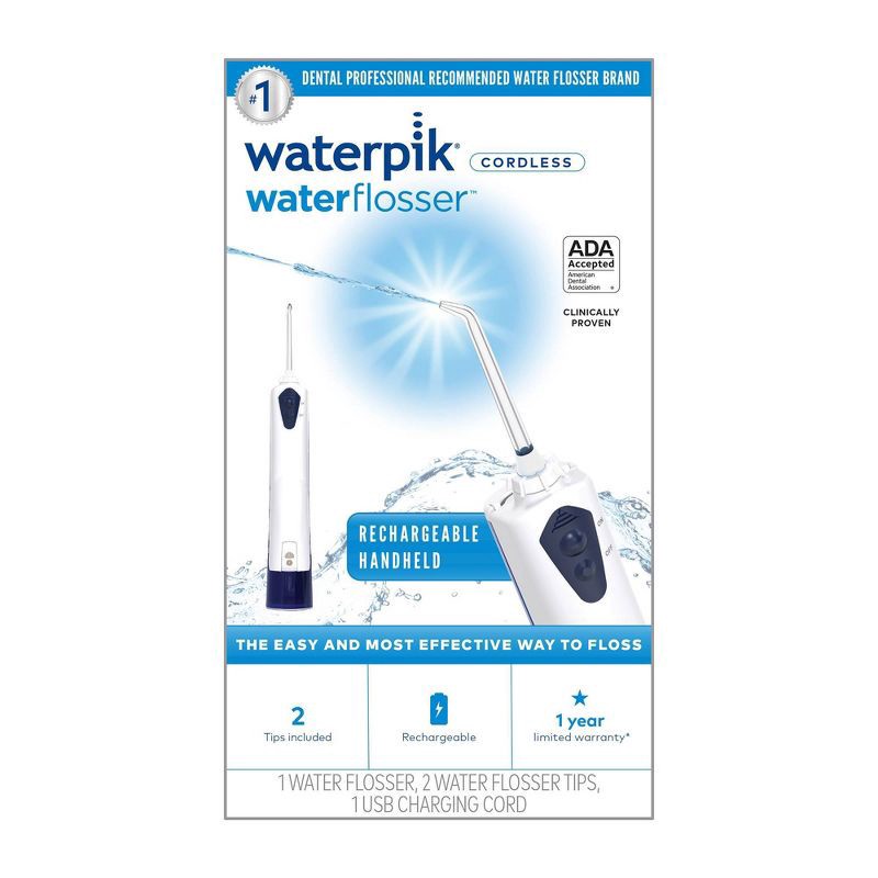 slide 2 of 10, Waterpik Cordless Water Flosser, 1 ct