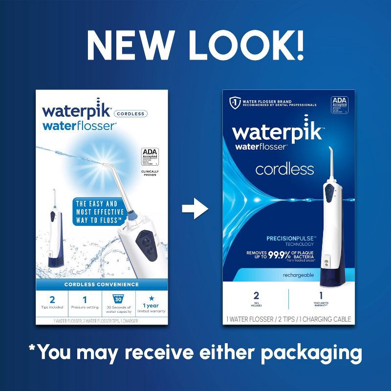 slide 3 of 11, Waterpik Cordless Water Flosser, 1 ct