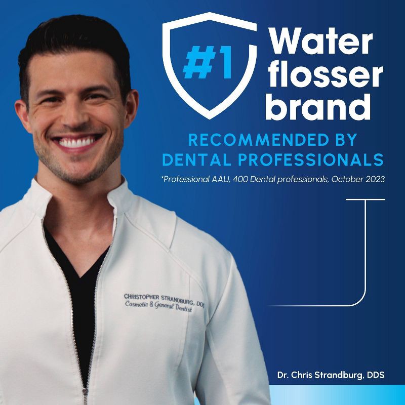 slide 7 of 11, Waterpik Cordless Water Flosser, 1 ct