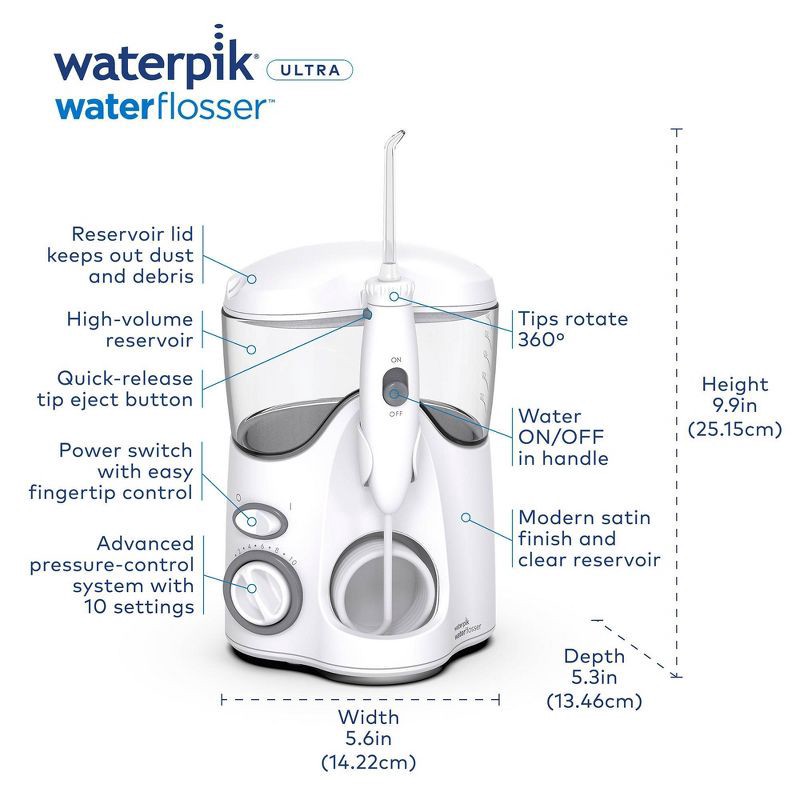 slide 5 of 11, Waterpik Ultra Water Flosser, 1 ct