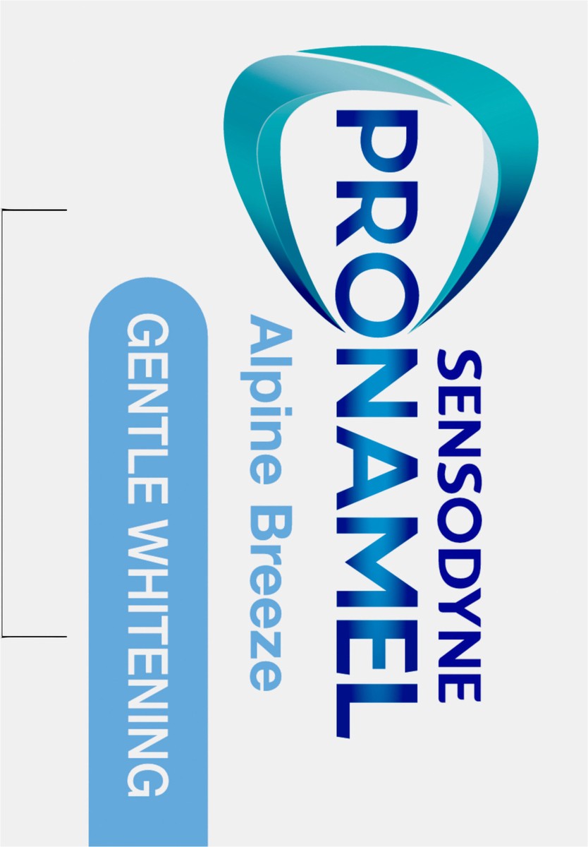 slide 7 of 9, Sensodyne Pronamel Gentle Whitening Enamel Toothpaste for Sensitive Teeth, Alpine Breeze - 0.8 Ounces, 0.8 oz