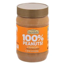 Crazy Richards Peanut Butter Crunchy - 16 Oz