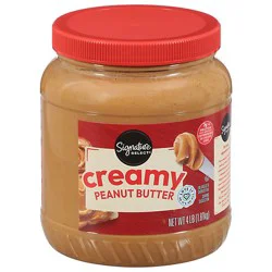 Signature Select Peanut Butter Creamy - 64 Oz