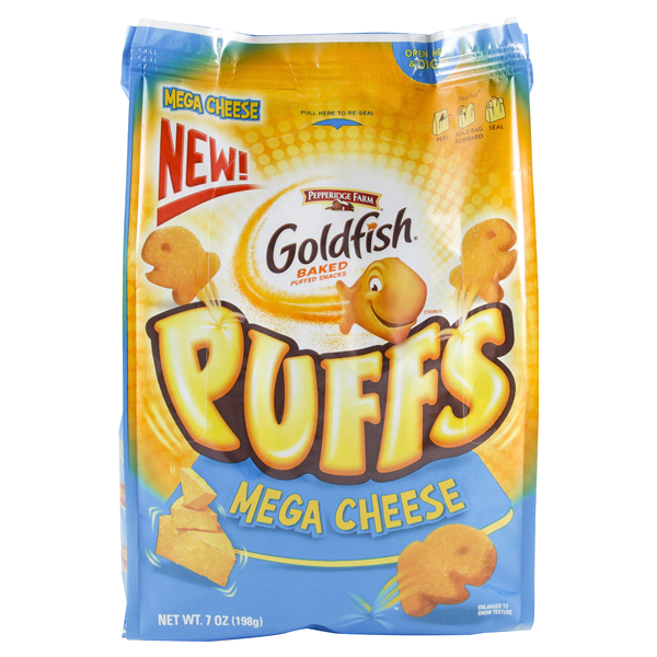 slide 1 of 4, Goldfish Baked Puffed Snacks 7 oz, 6 oz