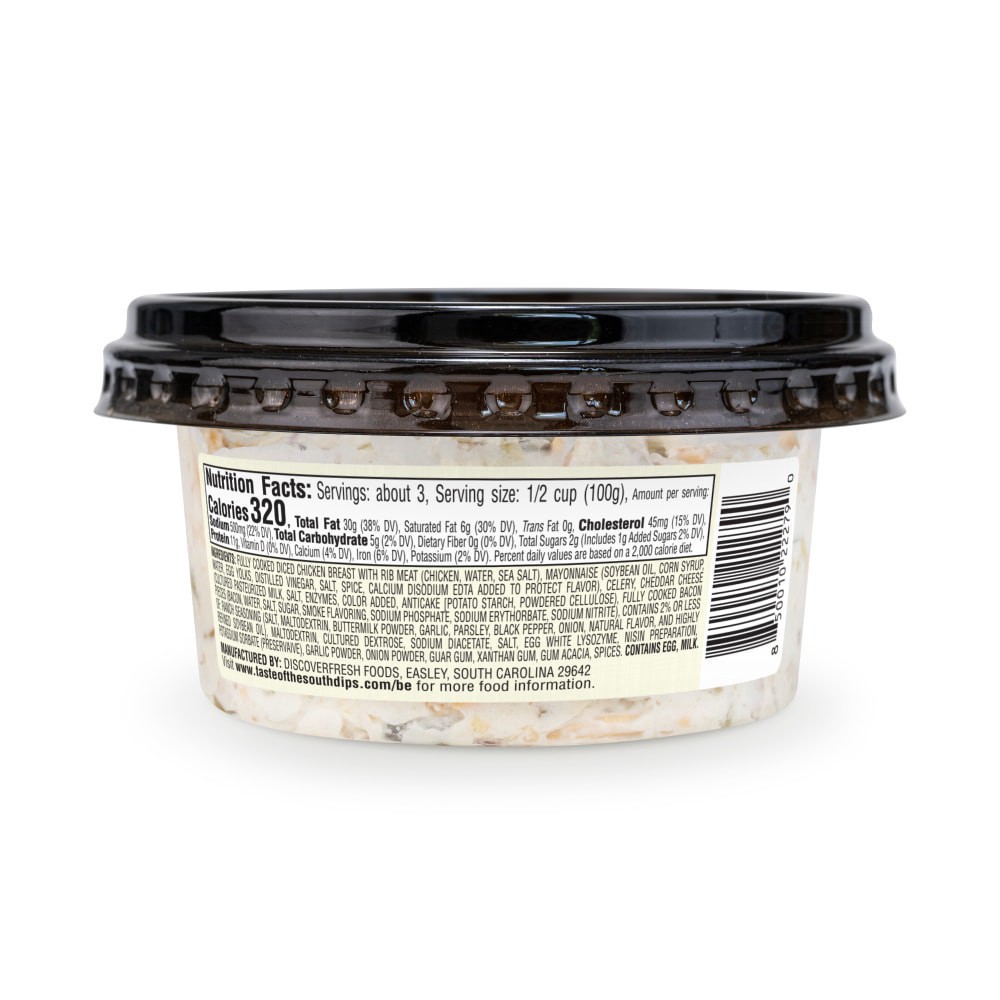 slide 3 of 3, Taste of the South Bacon Cheddar Ranch Chicken Salad, 10 oz