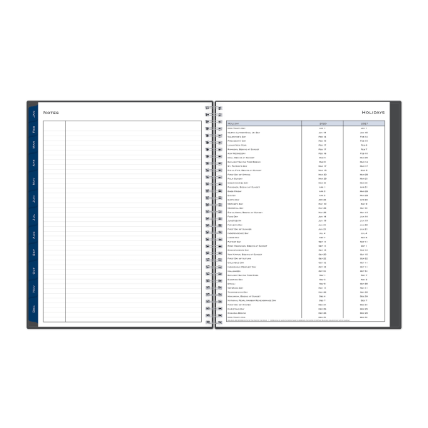 slide 3 of 9, Blue Sky Tabbed 2026 Planning Calendar 1 Each, 1 ct