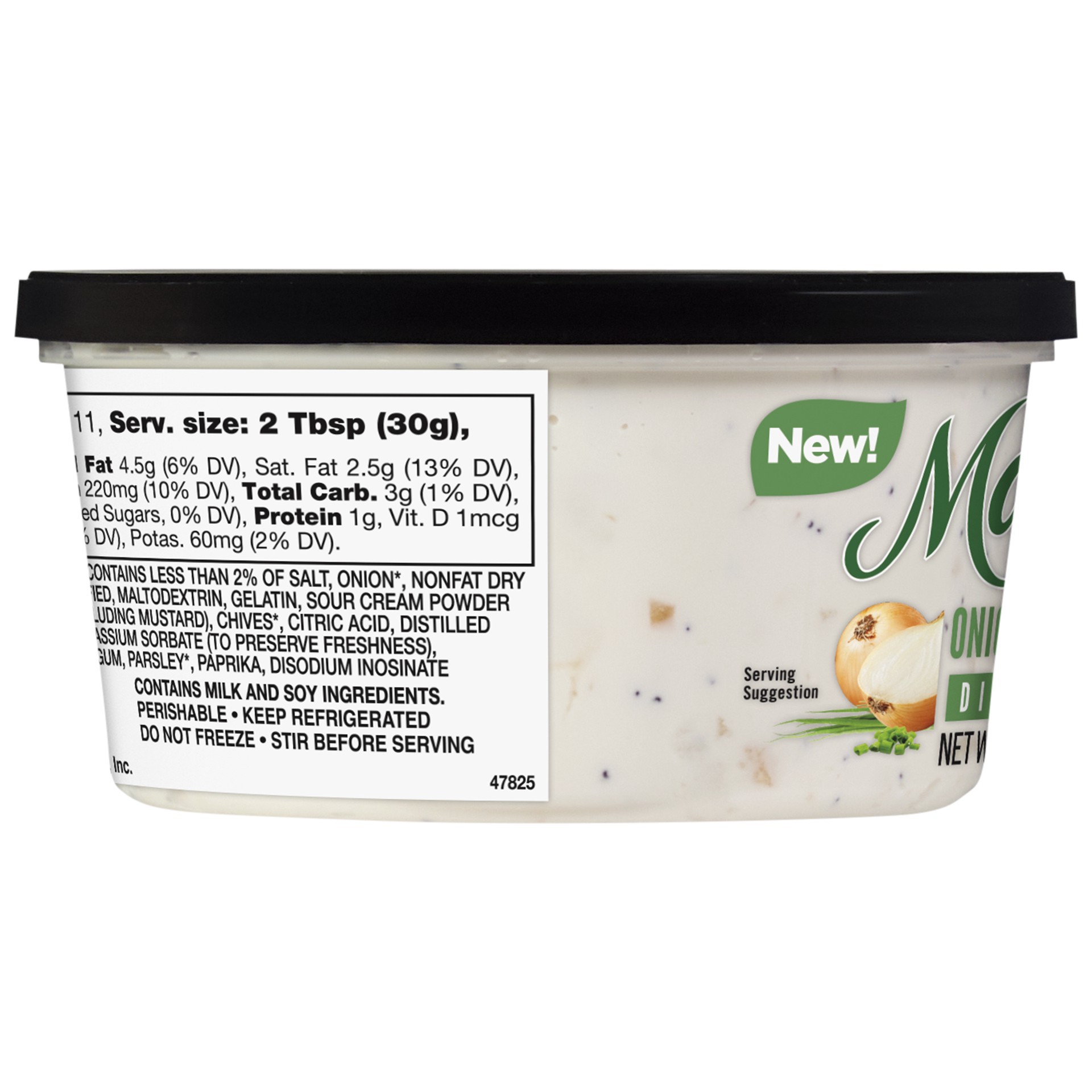 slide 6 of 8, Marie's Onion Chive Herb Dip 12oz Plastic Tub, 12 oz