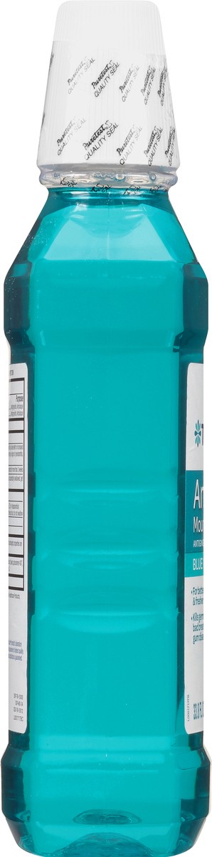 slide 7 of 12, TopCare Antiseptic Mouth Rinse Blue, 33.8 oz