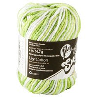 slide 2 of 9, Lily Sugar 'n Cream Yarn - Key Lime Pie Ombre, 1 ct