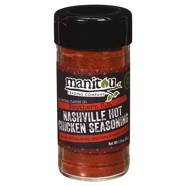 slide 1 of 1, Manitou Trading Company Nashville Hot Chicken Spices, 1.9 oz