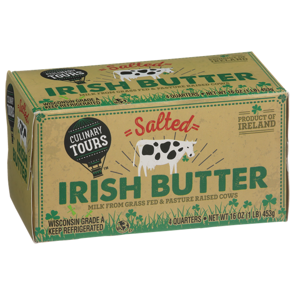 slide 1 of 1, Culinary Tours Salted Irish Butter, 16 oz