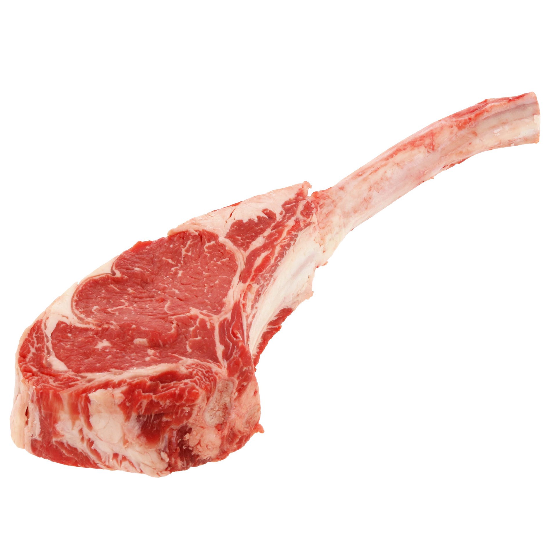 slide 1 of 1, Fresh Beef Tomahawk Steak Bone-in Thick,&nbsp;Value Beef, per lb