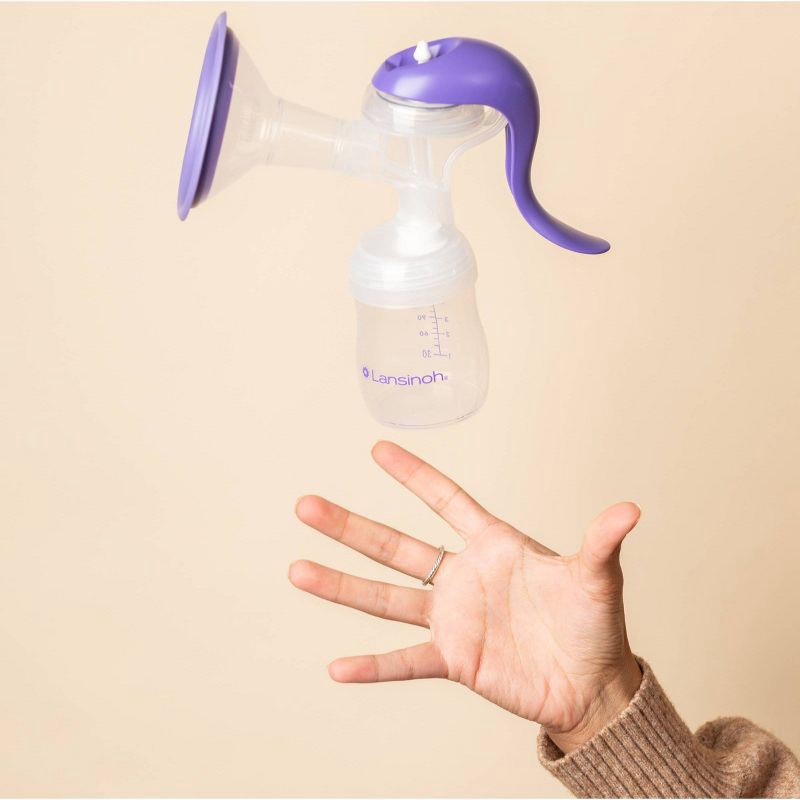 slide 10 of 11, Lansinoh Manual Breast Pump, 1 ct