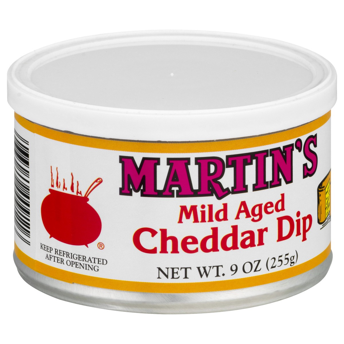 slide 10 of 12, Martin's Mild Aged Cheddar Dip 9 oz, 9 oz