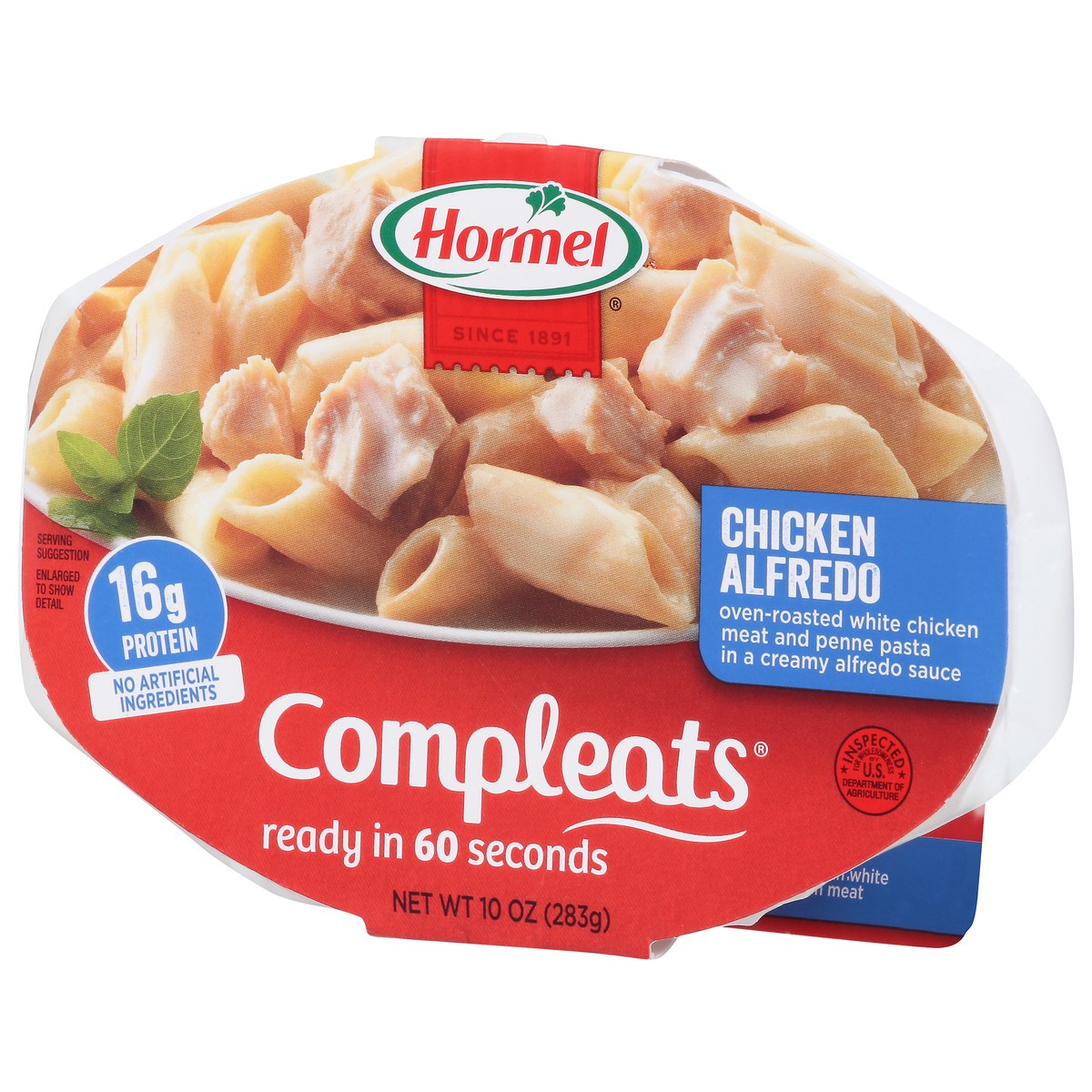 slide 5 of 15, Hormel Compleats Chicken Alfredo 10 oz, 10 oz