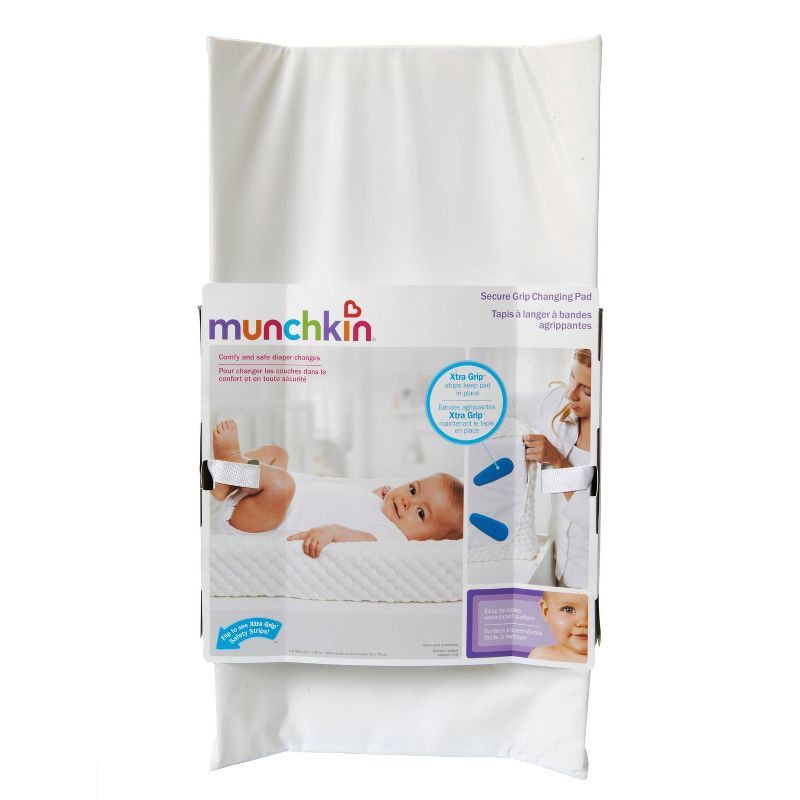 Munchkin Secure Grip Waterproof Diaper Changing Pad 16X31" 1 ct Shipt