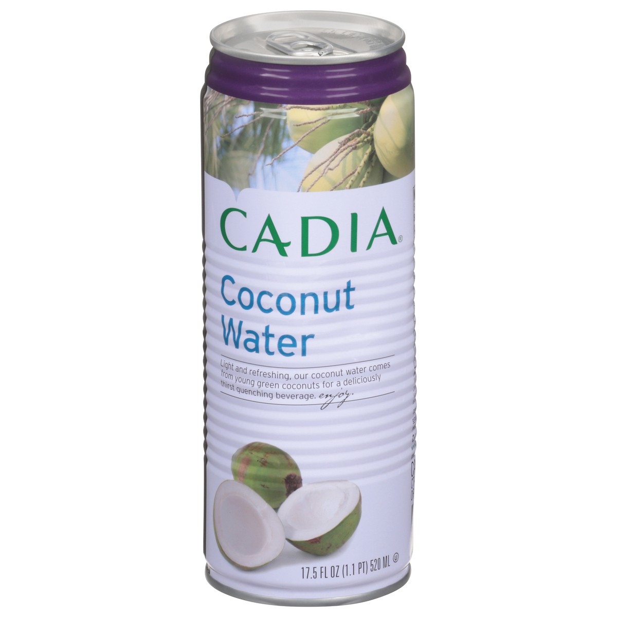slide 2 of 14, Cadia Coconut Water, 520 ml