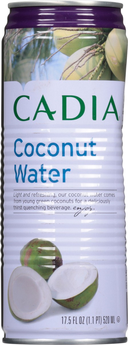 slide 6 of 14, Cadia Coconut Water, 520 ml