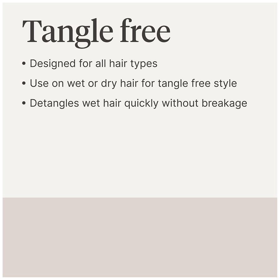 slide 4 of 5, Walgreens Tangle Free Hairbrush, 1 ct