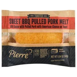Pierre Toasted Sweet BBQ Pulled Pork Melt Sandwich 5.04 oz