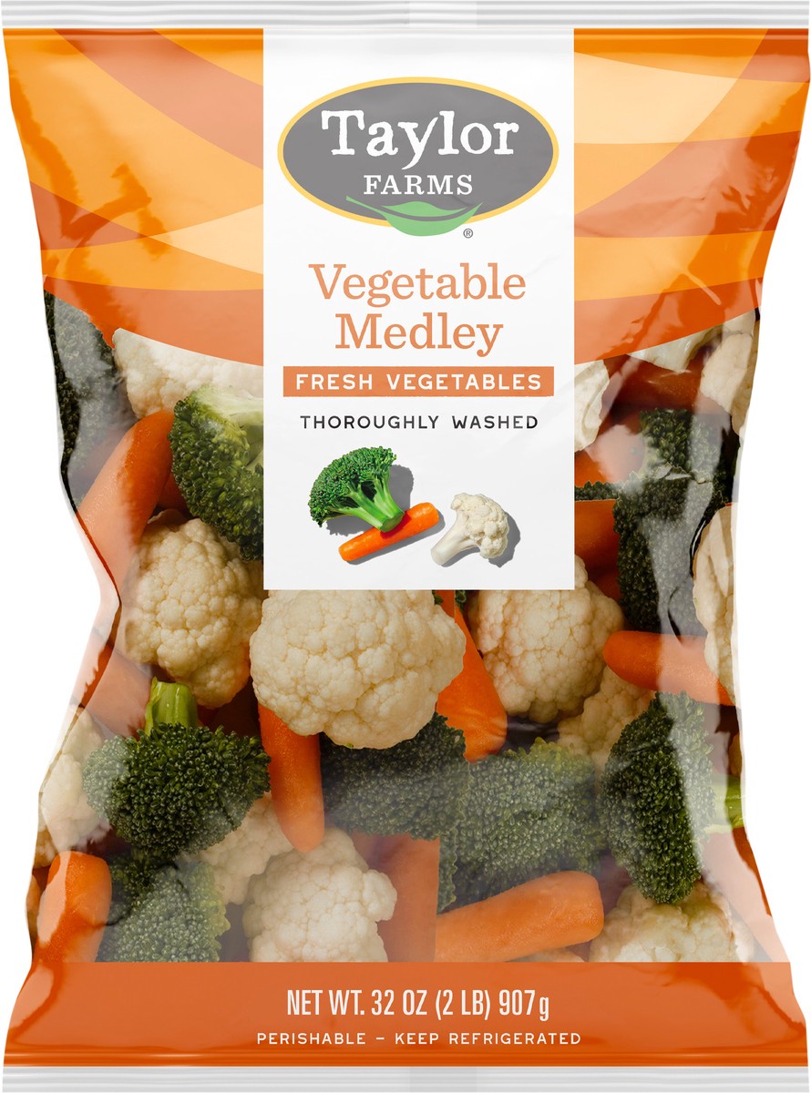 slide 3 of 3, Taylor Farms Vegetable Medley, 2 lb