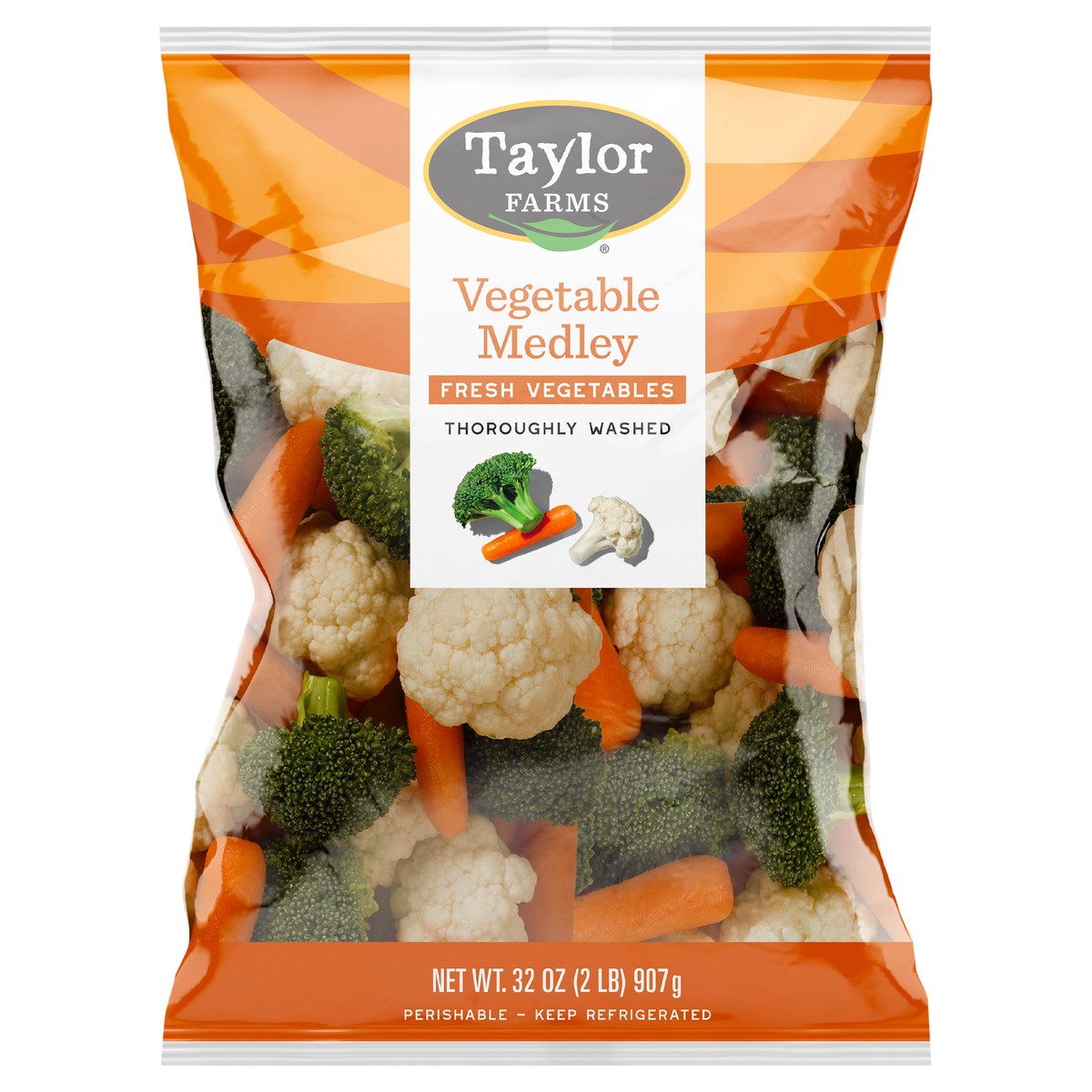 slide 1 of 3, Taylor Farms Vegetable Medley, 2 lb