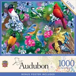Masterpieces Audubon - Songbird Collage 1000 Piece Puzzle