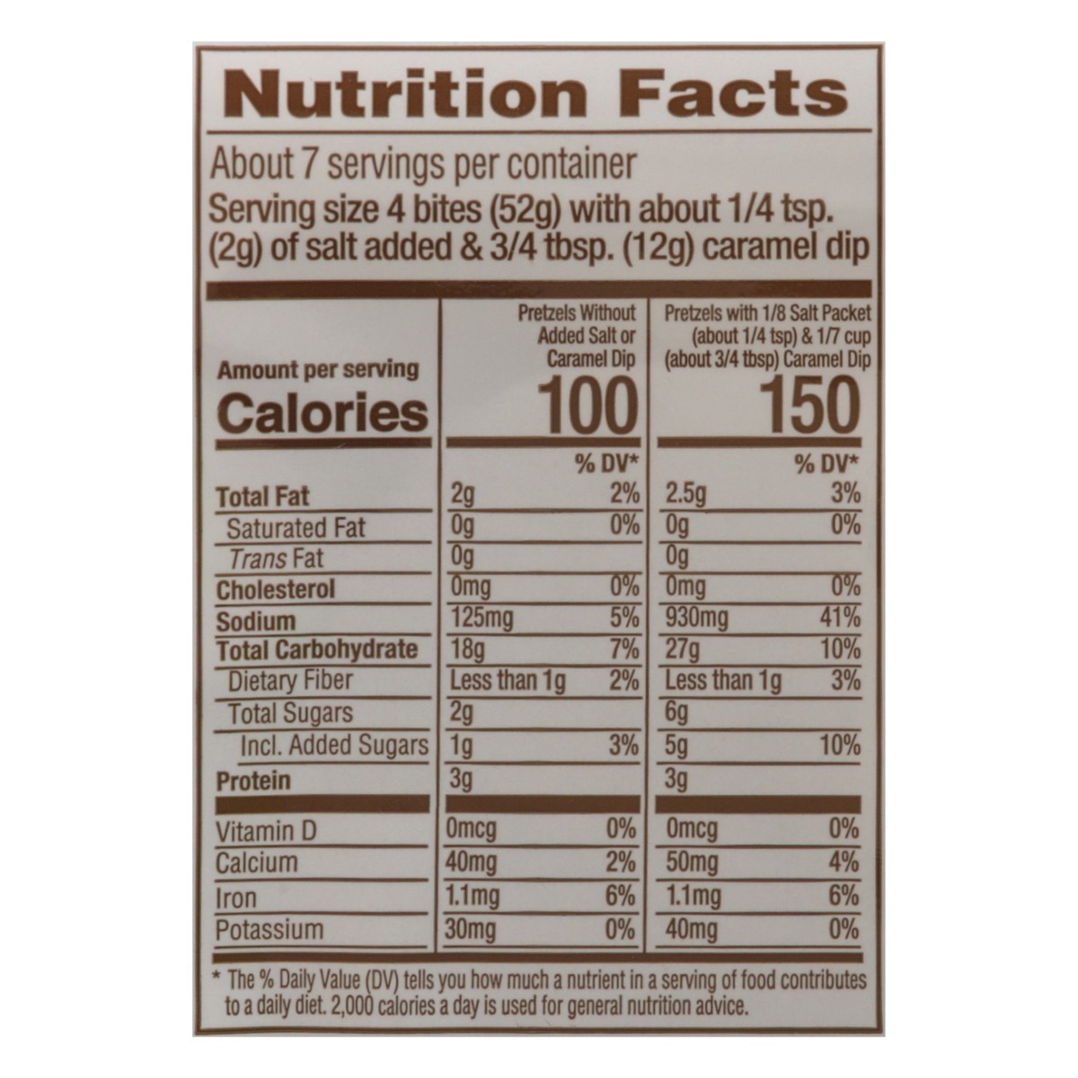 slide 4 of 14, Pretzilla Pretzel Bites with Caramel & Salt Packet 12.3 oz, 12.3 oz