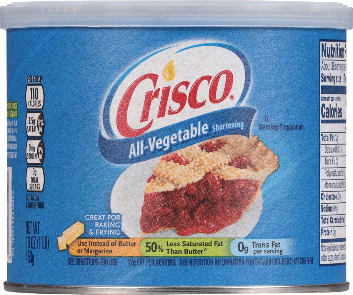 slide 4 of 14, Crisco All-Vegetable Shortening, Gluten-Free, 16 oz, 16 oz