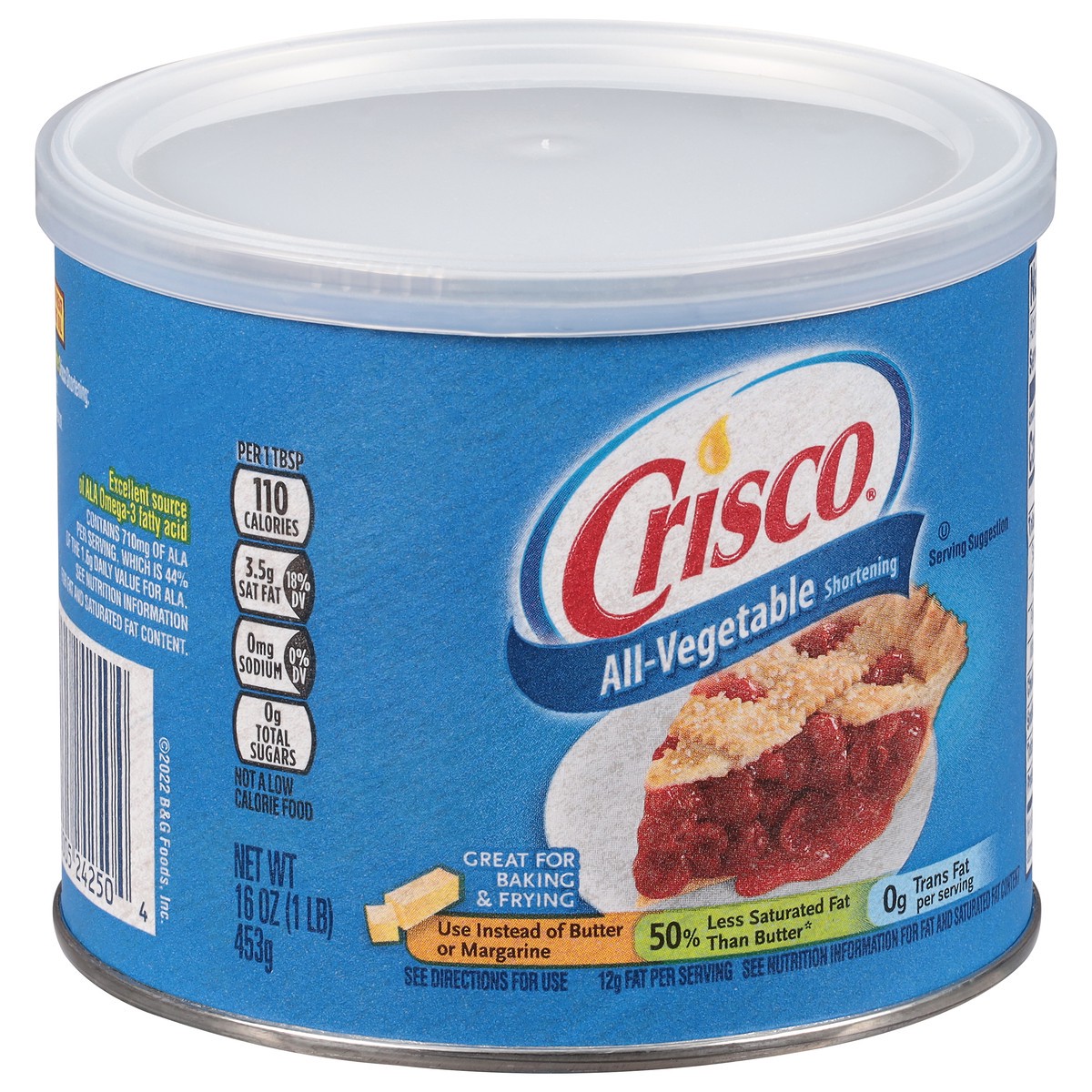 slide 13 of 14, Crisco All-Vegetable Shortening, Gluten-Free, 16 oz, 16 oz