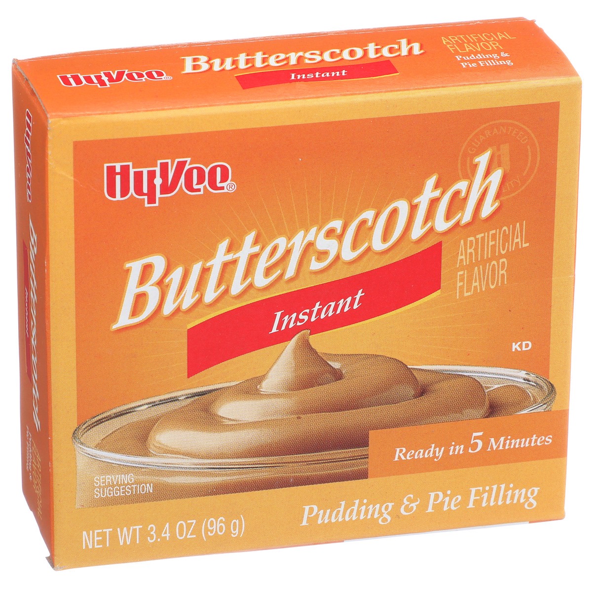 slide 8 of 8, Hy-vee Butterscotch Instant Pudding & Pie Filling, 3.4 oz