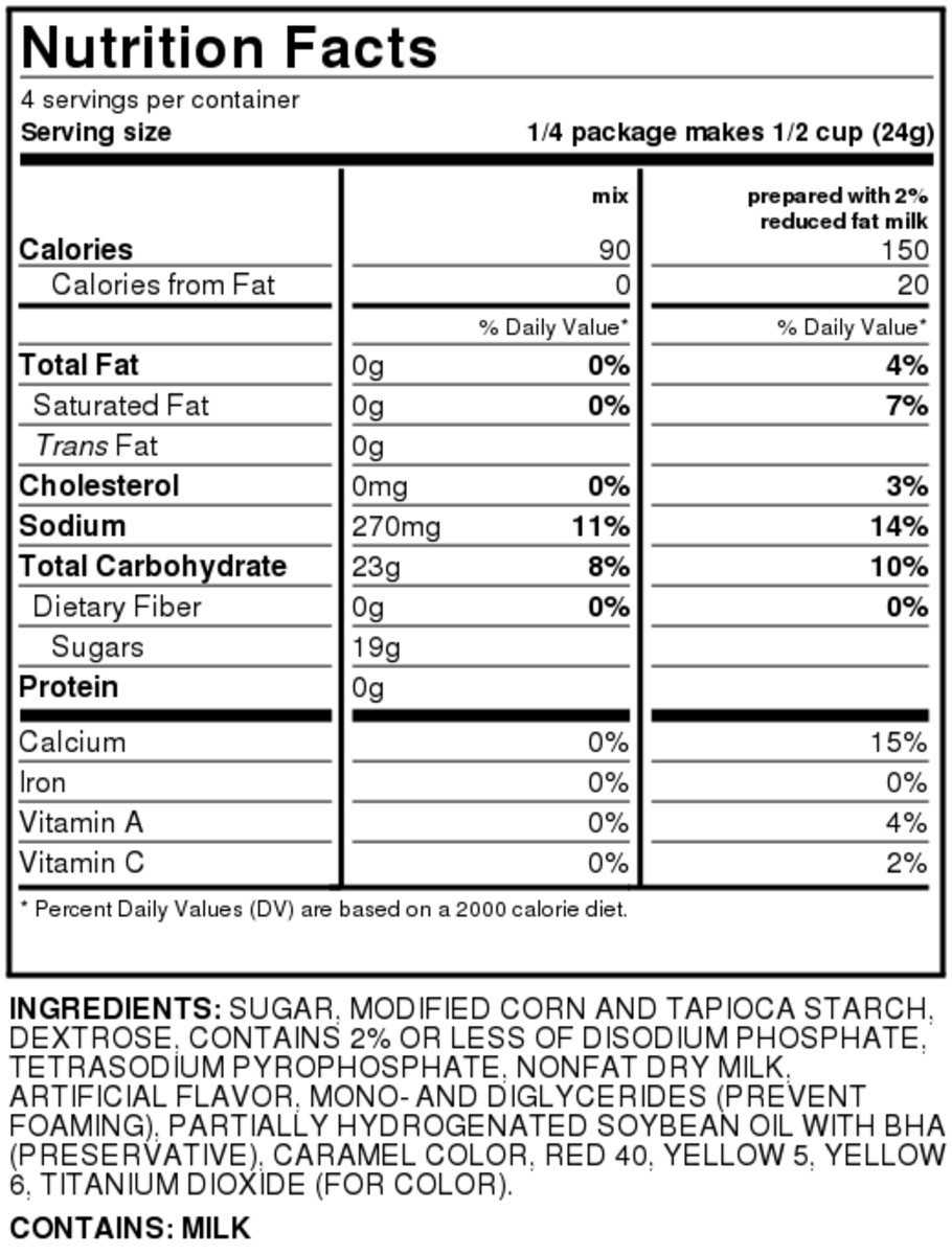 slide 7 of 8, Hy-vee Butterscotch Instant Pudding & Pie Filling, 3.4 oz