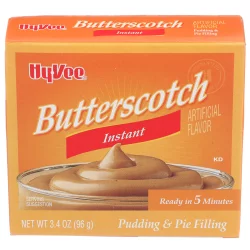 Hy-vee Butterscotch Instant Pudding & Pie Filling